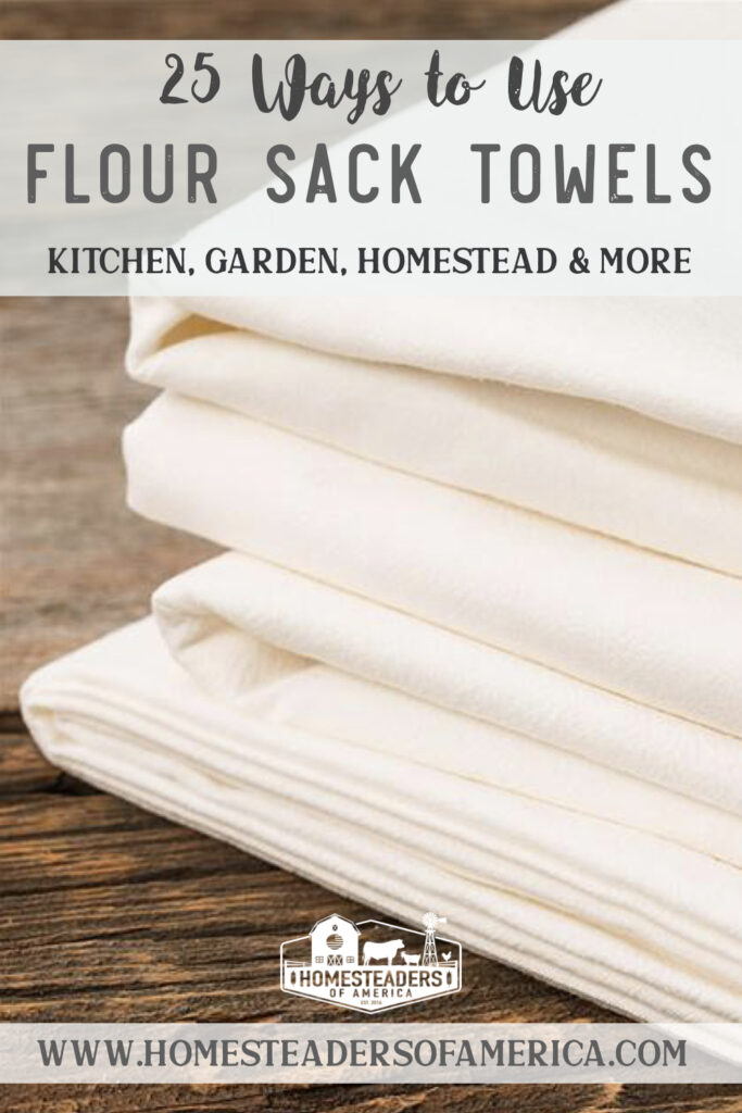 25 Uses for Flour Sack Towels