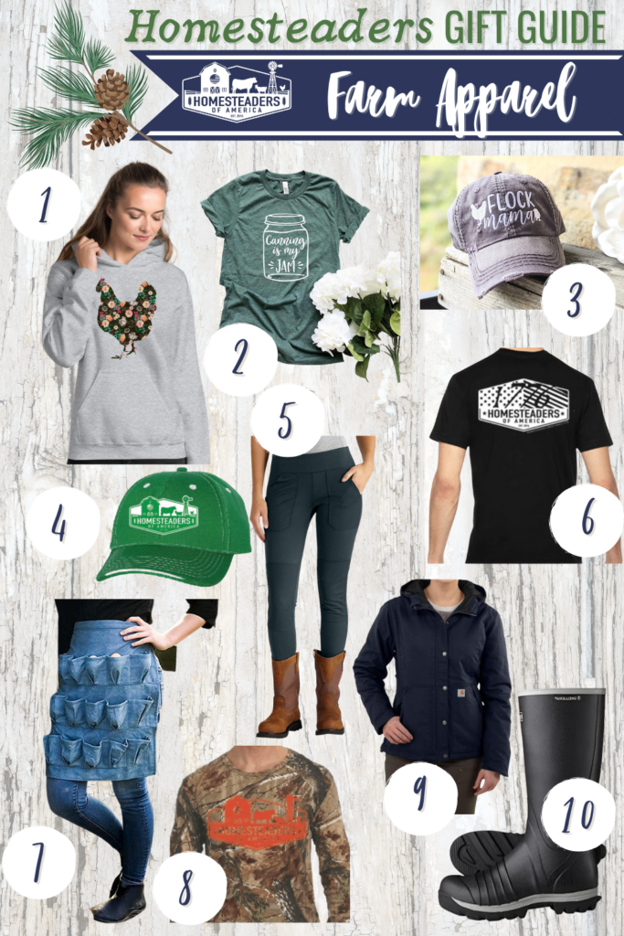 Gifts for Homesteaders (Farm Apparel)